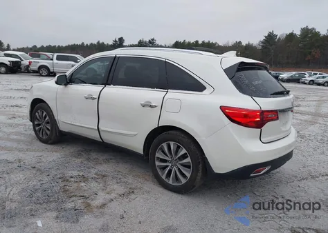 2015 Acura Mdx Technology Package из США, поврежденный, VIN 5FRYD4H44FB018824